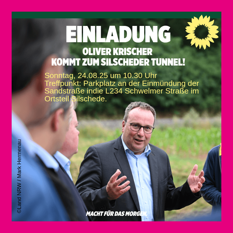 Oliver Krischer im Gespräch