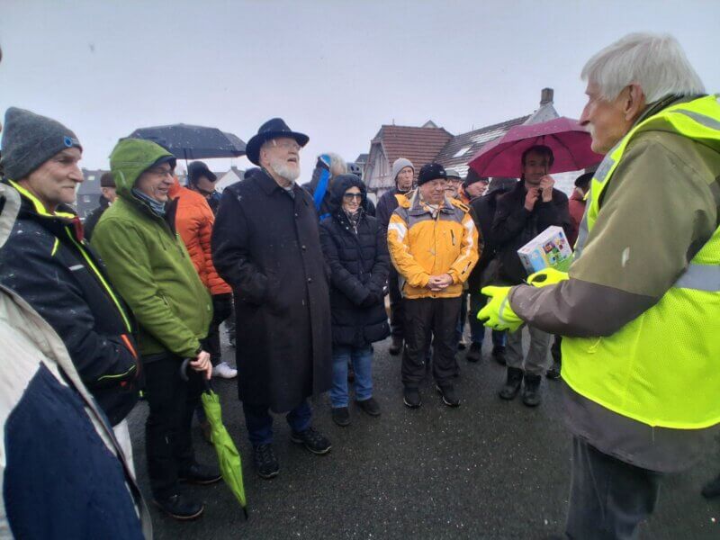 Geburtstag Tunnelbaustelle