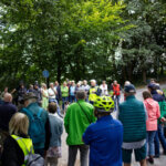 IMG_9197 Georg Schäfer erläutert die Position des Radforums der Lokalen Agenda